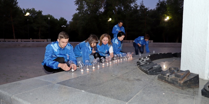Волонтеры культуры поддержали акцию «Свеча памяти»